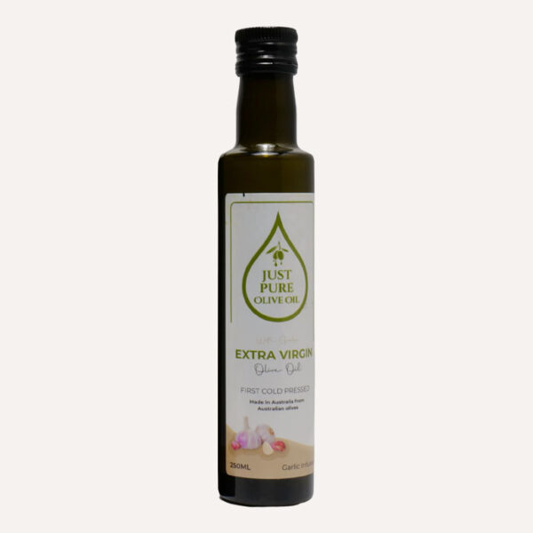 Garlic Infused Extra Virgin Olive Oil (250ml)