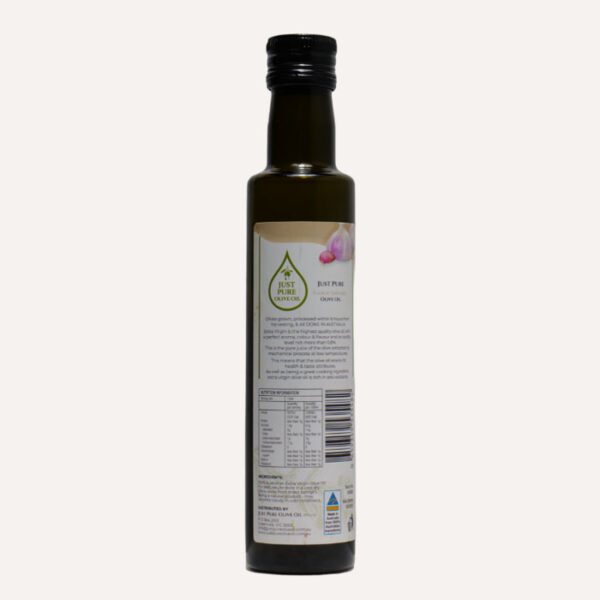 Garlic Infused Extra Virgin Olive Oil (250ml) - Image 2