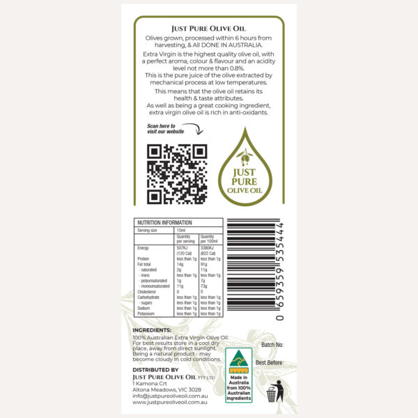 Mix-and-Match Olive Oil Gift Packs (3x 250ml) - Image 3